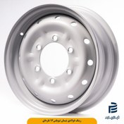 تصویر رینگ فولادی نیسان تیوبلس 16 نقره ای 