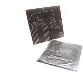 تصویر ورق دکوراتیو کیک نقره 