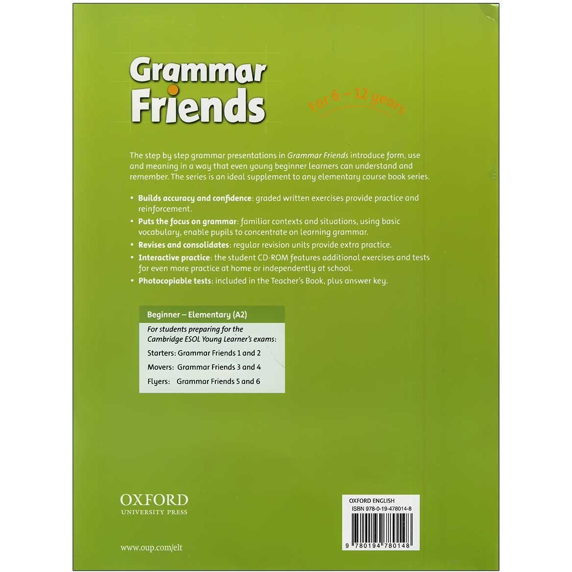 خرید و قیمت Grammar Friends 3 +CD - نشر آکسفورد | ترب
