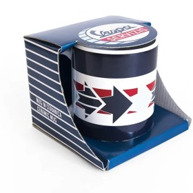 تصویر ماگ وسپا ایتالیا - سرامیکی اورجینال Vespa Servzio Mug blue arrow 