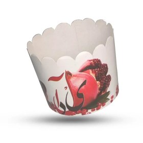 تصویر کپسول مافین مقوایی یلدایی 10 عددی کد 18 