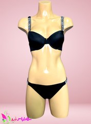 تصویر ست شورت و سوتین فنردار برند اما EMA کد 3060 