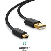 تصویر کابل تبدیل USB 2.0 به Mini USB 5Pin یوگرین مدل 10385-US132 – مشکی 