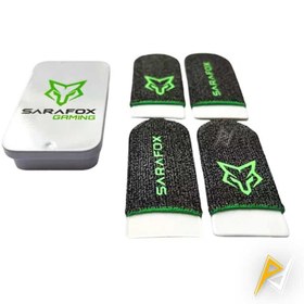 تصویر آستین انگشتی کنترل کننده ضد عرق گیمینگ سارافاکس مدل Sarafox V9 Sarafox V9 Wasp Feelers
