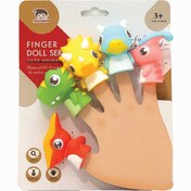 تصویر پوپت انگشتی دایناسورها 