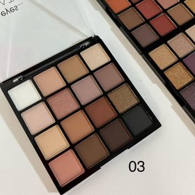 تصویر پالت سایه دودوگرل 16 رنگ 