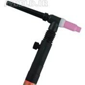 تصویر تورچ تیگ توان جم مدل فلکسیبل هوا خنک شیردار TIG WP-26FV 