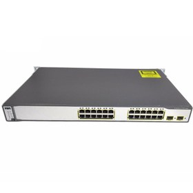 تصویر سوئیچ 24 پورت سیسکو Cisco 3750V2 24PS-S Cisco 3750V2 24PS-S