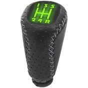 تصویر سر دنده خودرو چراغ دار مناسب پراید و تیبا سبز 