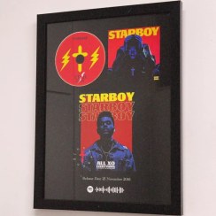 تصویر تابلو the weeknd 