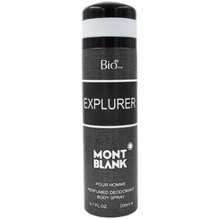 تصویر اسپری بدن بیو استار مدل MONT BLANC EXPLORER حجم 200mL 