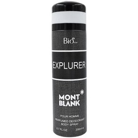 تصویر اسپری بدن بیو استار مدل MONT BLANC EXPLORER حجم 200mL 