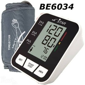 تصویر فشارسنج دیجیتالی سخنگو استار مدل BE6034 ا Top Star Arm Automatic Voice Digital Blood Pressure Monitor BE6034 Top Star Arm Automatic Voice Digital Blood Pressure Monitor BE6034