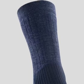 تصویر جوراب کوهنوردی کچوا مدل SH100 Quechua Adult mountain socks SH100