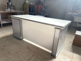 تصویر میز مدیریت ال دار مدل کیا 