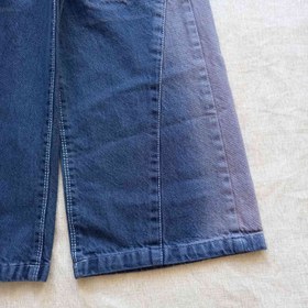 تصویر شلوار دخترانه بگ شافل جین سایز 65تا100 K1006053 