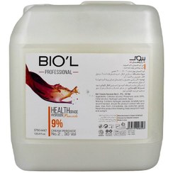 تصویر کرم اکسیدان بیول (Biol) مدل Health Grade نه درصدی شماره 2 حجم 3750 میلی‌ لیتر 