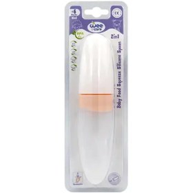 تصویر سرلاک خوری وی کر کد 205 ظرفیت 90 میلی لیتر_ Wee Care U205 Baby Food Squeeze Silicone Spoon 90ml