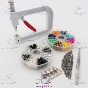 تصویر پک ویژه دستگاه پرس و مروارید پانچی (کاملترین پک) 