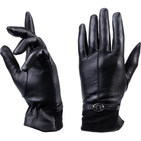 تصویر دستکش چرم زنانه 2514J 