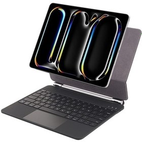 تصویر کاور کیبورد دار برند گرین لاین Green Lion مدل Magic Keyboard Case مناسب برای Apple iPad Pro 13 2024 