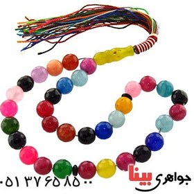 تصویر تسبیح عقیق ۳۳ دانه ام البنین 