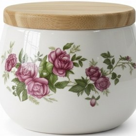 تصویر بانکه مدل گل سرخی 