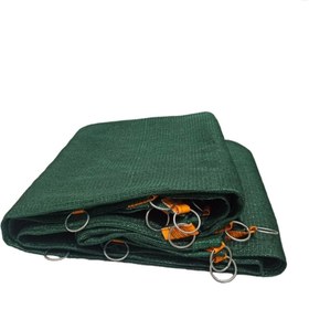 تصویر تور سبز سایبان انواع ابعاد با عرض 8 متر شید گلخانه تراکم 80درصد ضد افتاب تورینه بافت (انتی یووی) 