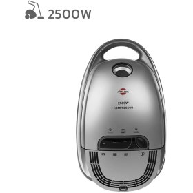 تصویر جاروبرقی پارس خزر مدل Chrome KOMPRESSOR 2500W Pars Khazar Chrome KOMPRESSOR 2500W Vacuum Cleaner