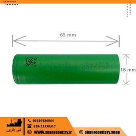 تصویر باتری لیتیوم 2000mAh -10c-18650 s سونی 