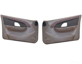 تصویر رودری پژو پارس جلو سمت راست و چپ بژ تیره آذین پارت 