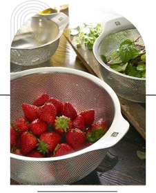 تصویر سبد استیل zwilling stainless steel colander 