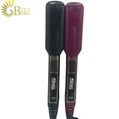 تصویر اتو مو دی اس پی مدل DSP10224 با صفحات تیتانیوم دما ۲۳۰ درجه 