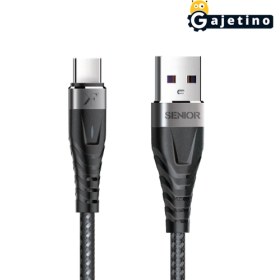 تصویر قیمت و خرید کابل شارژ تایپ سی کی اف سنیور مدل KF Senior S8-T Type-C Cable 