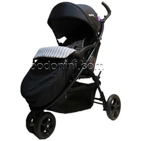 تصویر کالسکه 3 چرخ دسته عصایی دلیجان مکس Max ا baby stroller code:165105 baby stroller code:165105