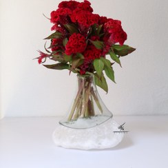 تصویر گلدان سنگ نمک 