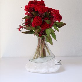 تصویر گلدان سنگ نمک 