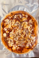 تصویر پیتزا بیکن 98% گوساله (یک نفره ) 