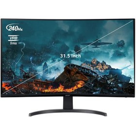 تصویر مانیتور خمیده 32 اینچ ایسر مدل Acer NITRO ED32QX VA 240Hz FHD 178 Acer NITRO ED32QX VA 240Hz FHD Gaming Monitor