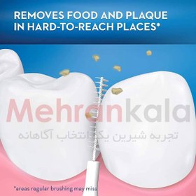 تصویر مسواک بین دندانی اورال بی مدل Inter Proximal همراه با 2 عدد برس Oral-B Inter Proximal Interdental Toothbrush