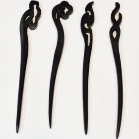 تصویر کانزاشی چوبی مشکی 