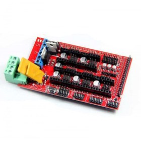 تصویر برد RAMPS ورژن 1.4 کنترلر پرینتر سه بعدی Rep rap ramps 1.4 3D printer controller