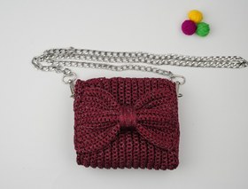 تصویر کیف دستباف ژوان 