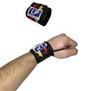 تصویر مچ بند بدنسازی تکی - مشکی / استاندار 