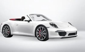 تصویر کفپوش پنج بعدی جدید پورشه 911 (سال ۲۰۱۲ الی ۲۰۱۴) - طوسی دوخت طوسی / فقط صندوق 