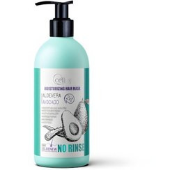 تصویر ماسک مو خارج حمام آبرسان آلوئه ورا و آووکادو (300 میل) Cellox Aloevera and Avocado Moisturizing Hair Mask 300ml