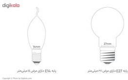 تصویر لامپ اس ام دی 12 وات پارس شهاب مدل 