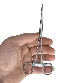 تصویر پنس مدل هموستات مستقیم کد Hemostat forceps STRAIGHT 16CM 