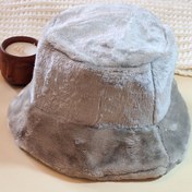 تصویر کلاه باکت خز women's hat