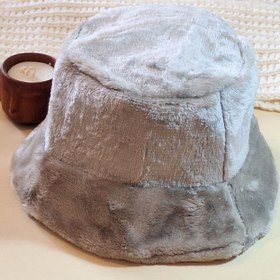 تصویر کلاه باکت خز women's hat